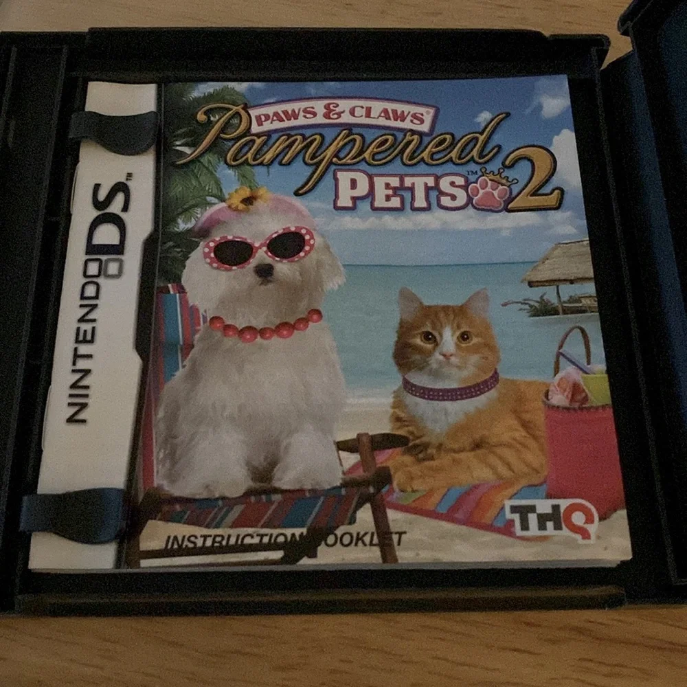 Nintendo DS Paws and Claws Pampered Pets 2 game
